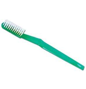 Toothbrushes, Soft Nylon Bristles - 46 Tuft, Teal, 10/144/cs