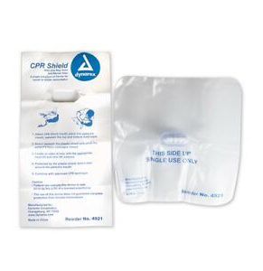 CPR Shield in Soft Case, 100/cs