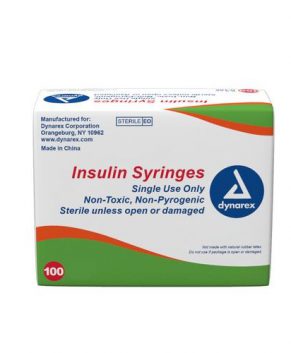 Insulin Syringe N/S - Individual Wrapped - 1cc, 27G, 1/2