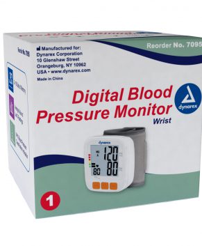 Digital Blood Pressure Monitor - Wrist, 5/case