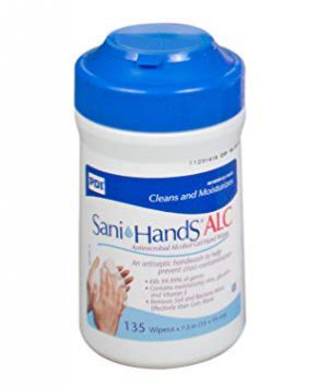 Sani-Hands® ALC, Individual Packets, 10/100/Cs