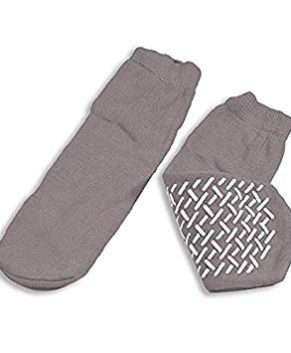 Slipper Socks, 2XL, Gray, 48/Cs