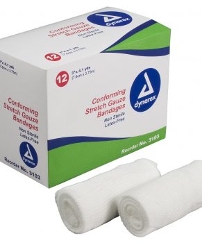 Stretch Gauze Bandage Roll Sterile, 2