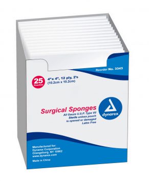 Surgical Gauze Sponge Sterile 2's, 2