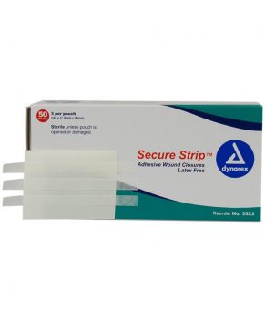 SecureStrip Adhesive Wound Closures - Sterile, 1/8