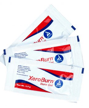 XeroBurn Burn Gel, 3.5g packet, 100/6/cs