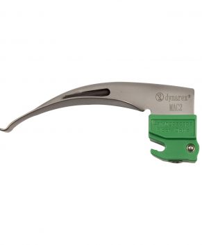 Laryngoscope Blades - Disposable Fiber Optic, MIL #0, 10/Box