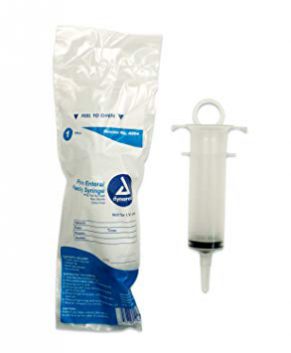 Enteral Feeding Syringe (60cc) for Pole Bag -N/S, 30/Cs