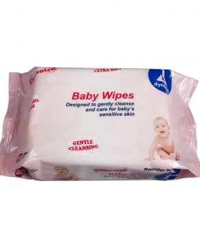 Baby Wipes unscented With resealable Label, 5