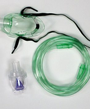 Oxygen Mask Elong, Adult Med Concentrate  7ft, 50/Cs