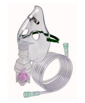 Nebulizer Kit with Pediatric Aerosol Mask, 7ft Oxygen Tubing, 50/Cs