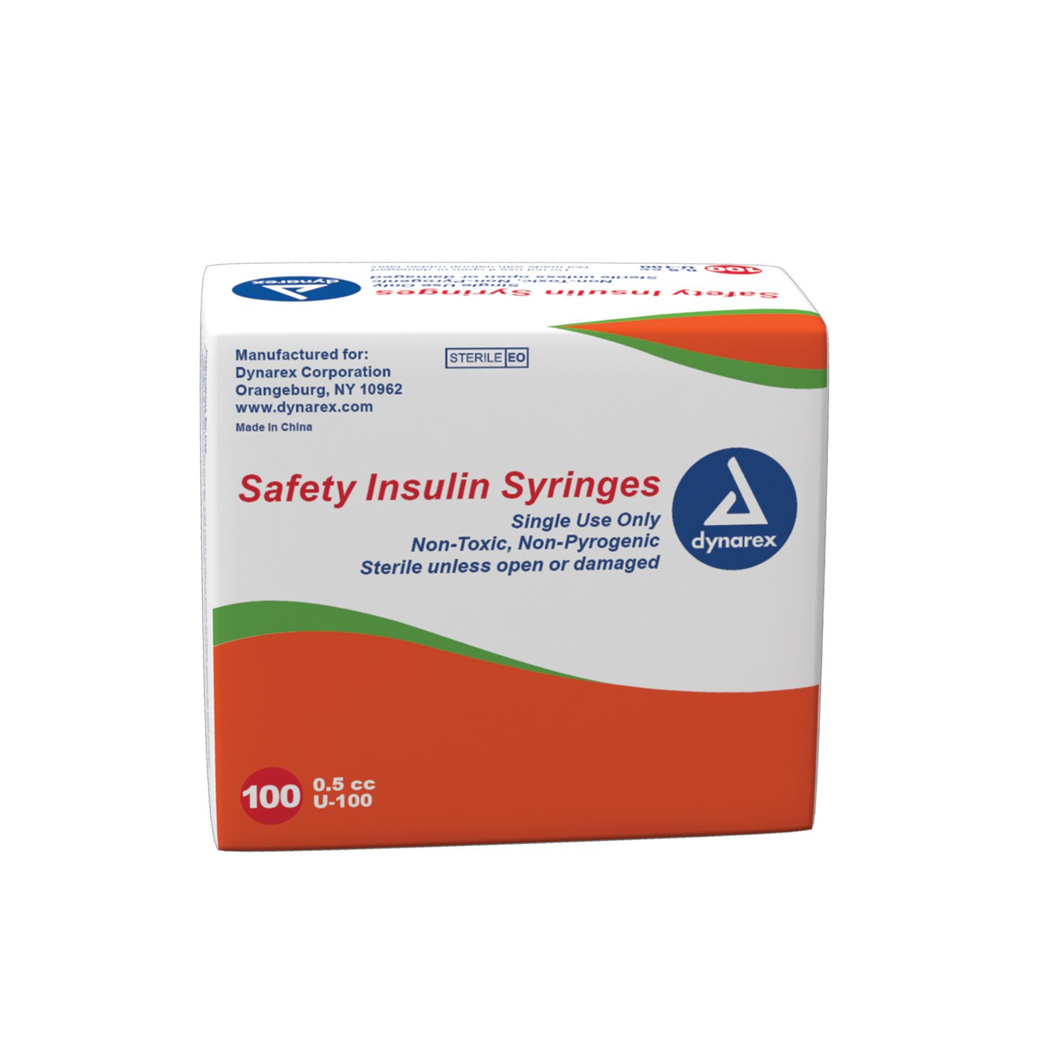 Syringe Safety Insulin 5cc 30g 5 16 Needle 5 100 Cs Morning Star Supplies