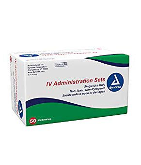 IV Administration set -20 drop, 100