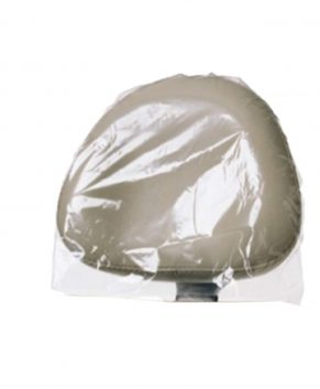 Plastic Headrest Covers - Medium, 9.5
