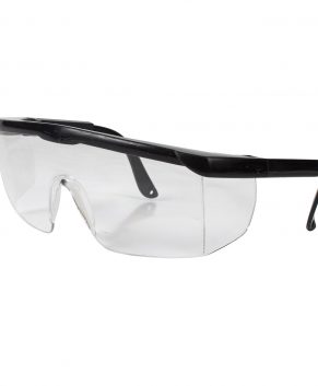 Safety Glasses, Black, 50/Cs