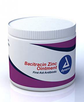 Bacitracin Zinc Ointment, 15 oz jar, 12/Cs
