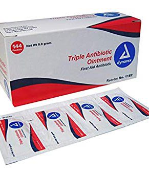Triple Antibiotic Ointment, 0.9 g foil packet, 12/144/Cs