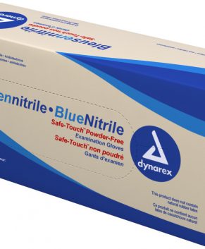 Nitrile Exam Glove (non-latex) Powder Free, XL, Blue, 10/100/Cs