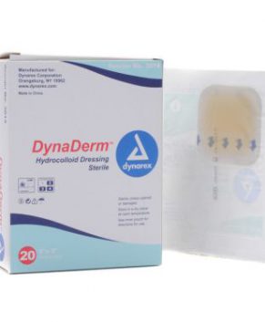 DynaDerm - Hydrocolloid Dressing - Extra Thin, 4