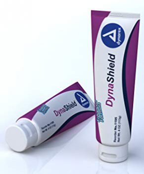 Dynashield w/Dimethicone Skin Protectant Barrier Cream, 4oz tube, 24/Cs