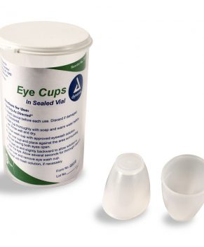 Eye cups in a vial (6 cups per vial), 50/6/Cs