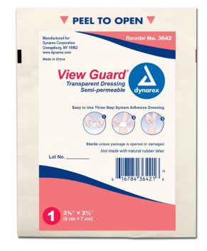 View Guard Transparent Dressings Sterile, 6