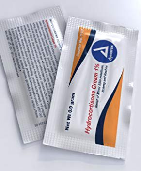 Hydrocortisone Cream, 0.9 g foil packet, 12/144/Cs
