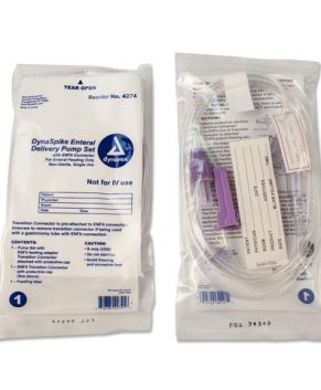 DynaSpike Enteral Delivery Pump Set - with ENFit connector, 30/cs