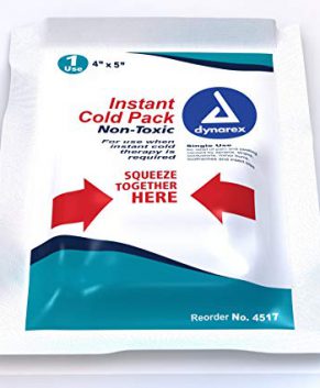 Instant Cold Pack with Urea (Non-Toxic), 4 x 5, 24/Cs