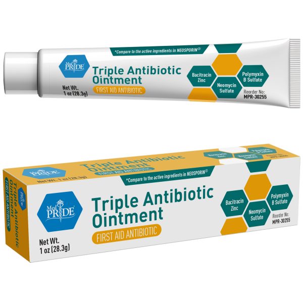 Triple Antibiotic - 1oz. Tubes - Indv. Boxed - 72/cs.