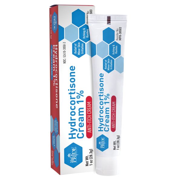 Hydrocortisone Cream 1% - 1oz. Tubes - Indv. Boxed