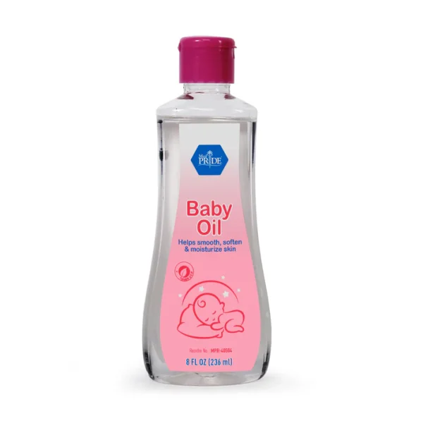 Baby Oil w/seal & Flip Top - 8 oz
