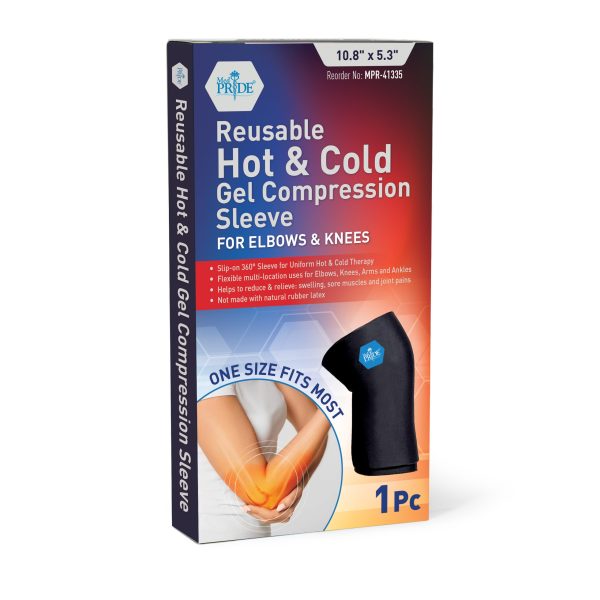 Gel Compression Sleeve - Medium - 10.82" x 5.3" -