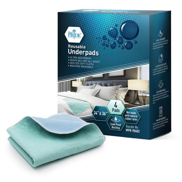 Reusable Underpads, 34 x 36 - 4 CT 4/cs.