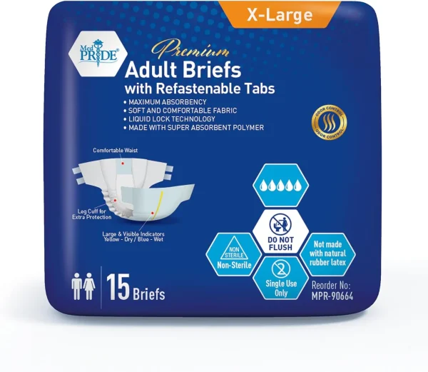 Adult Briefs - XL - 4/15/cs.