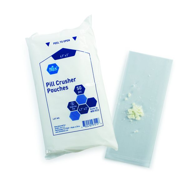 Pill Crusher Pouches - 50 per Box