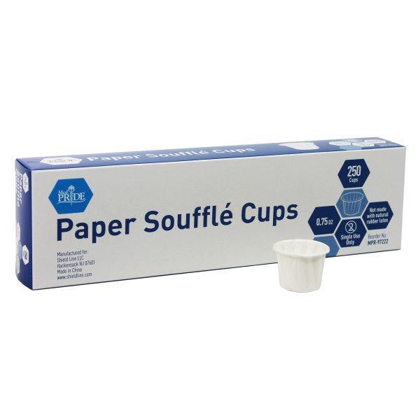 Paper Souffle Cups - .75oz. - 20/250/cs.