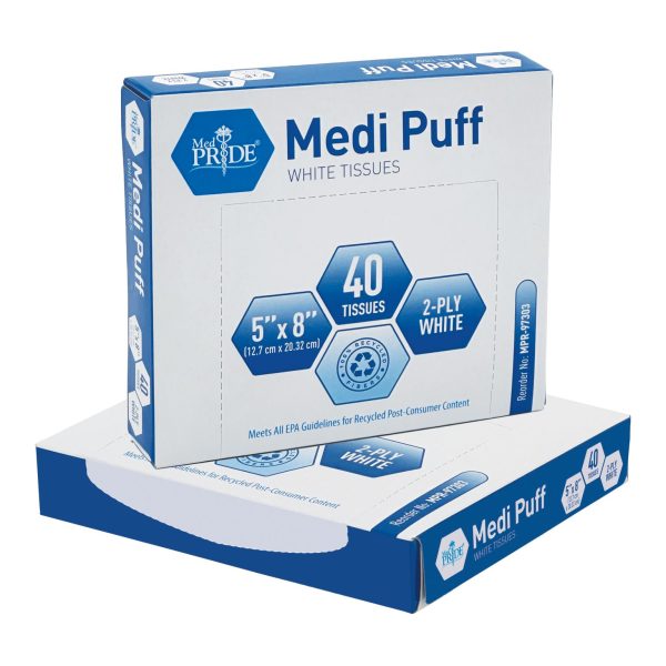 Bedside Tissues - 40 per Box