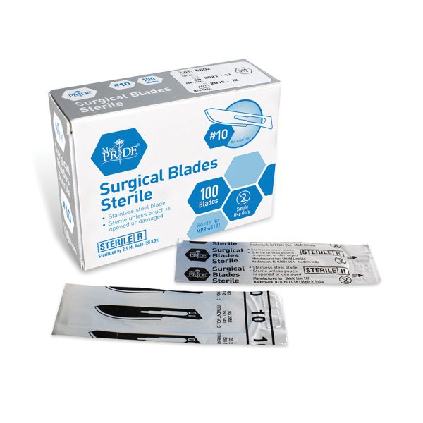 Surgical Blades - Stainless - Sterile #21 - 1/100/bx.