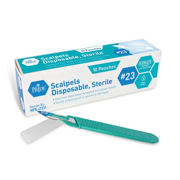Disposable Scalpels - Stainless - Sterile #11 - 1/10/bx.