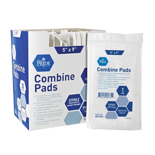 Abdominal Pad - 8x10 - 1/pouch, Sterile - 16/24/cs.