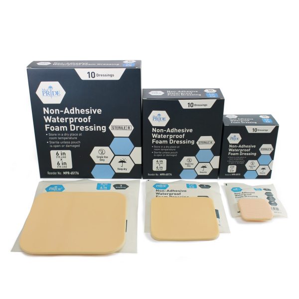 Non-Adhesive Water Proof Foam 4x4 - 12/10/cs.