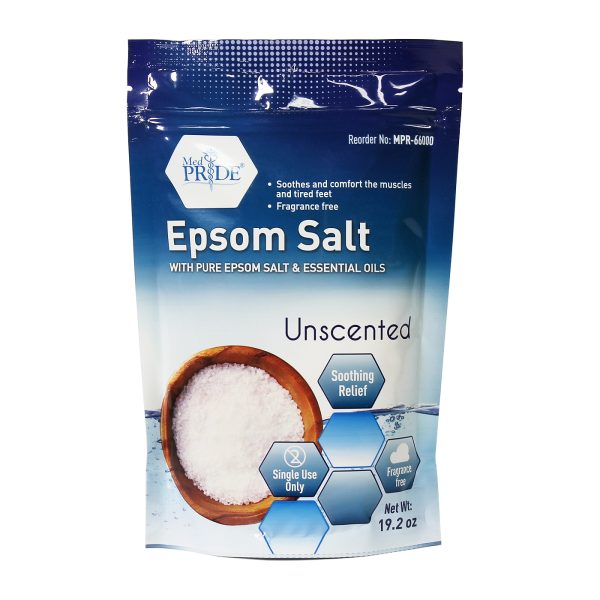 Epsom Salt - 19.2 oz. - Regular - Unscented - 12/cs.