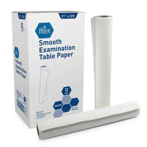 Exam Table Paper - Crepe - 21" - 12 rolls/cs. - 125ft./ roll