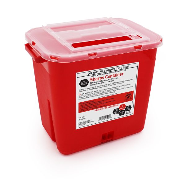 2 Gallon Sharps Containers - 20/cs.