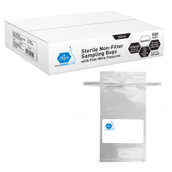 Sample Bags Non Filter 500ml, Sterile - 2/500/cs.
