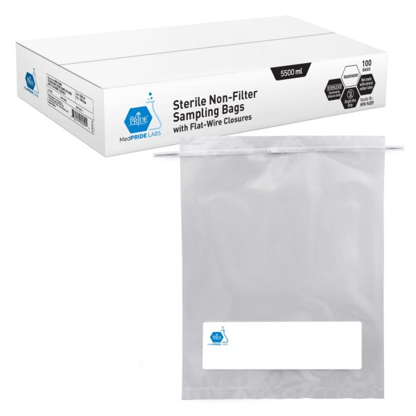 Sample Bags Non Filter 5500ml, Sterile - 2/100/cs.